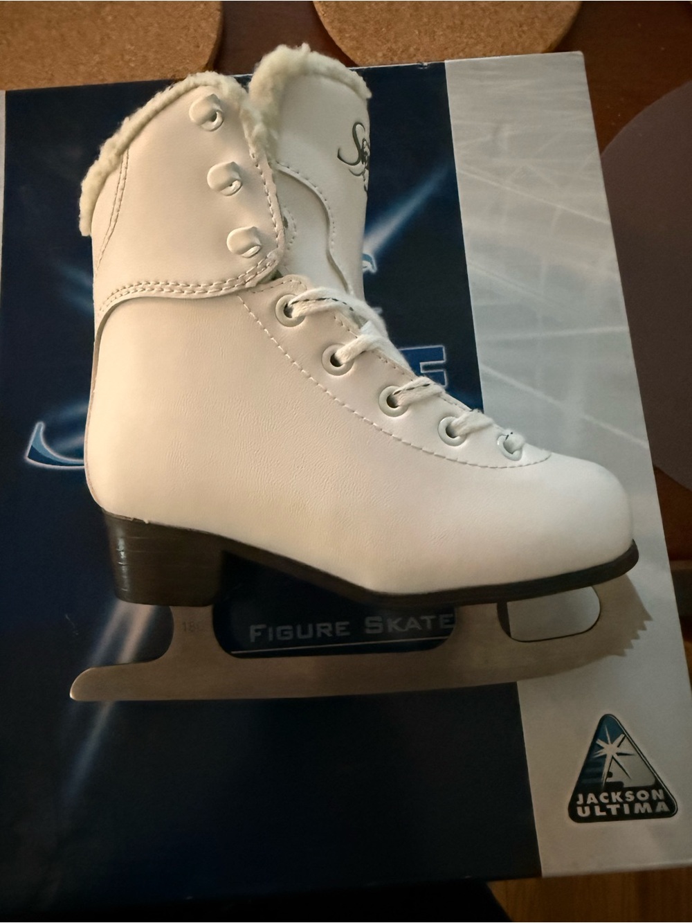 Jackson ultimately girls soft skate  Figure Ice Skates size 12J